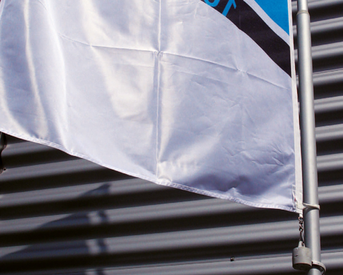 Mobile Flagpole With Banner Arm Mma Aluart